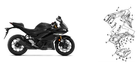 Recall Advertising - YZF-R3 Non-Compliant Reflector